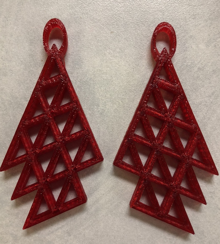 Triangle Hole Earrings