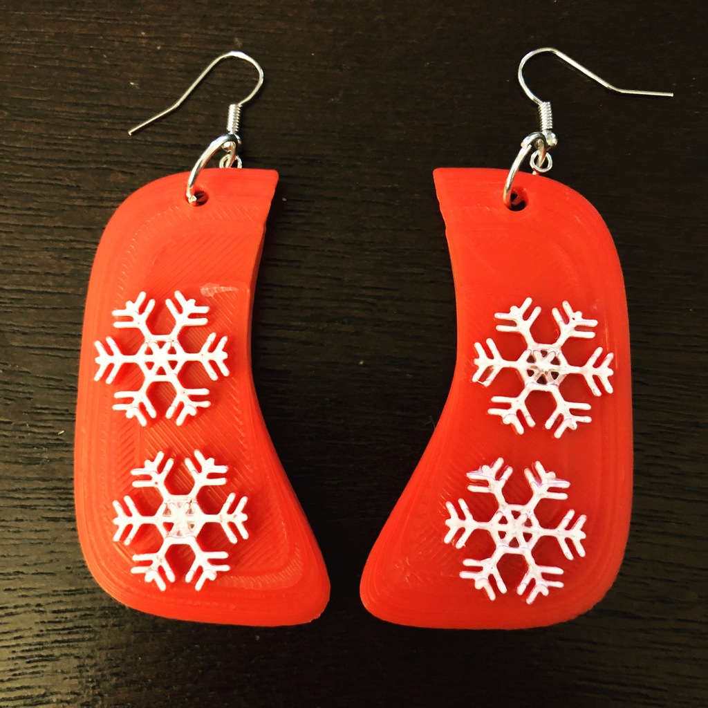 Snowflake Earrings