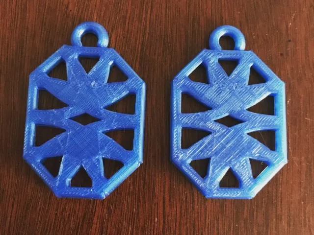 Round Roof Hole Earrings
