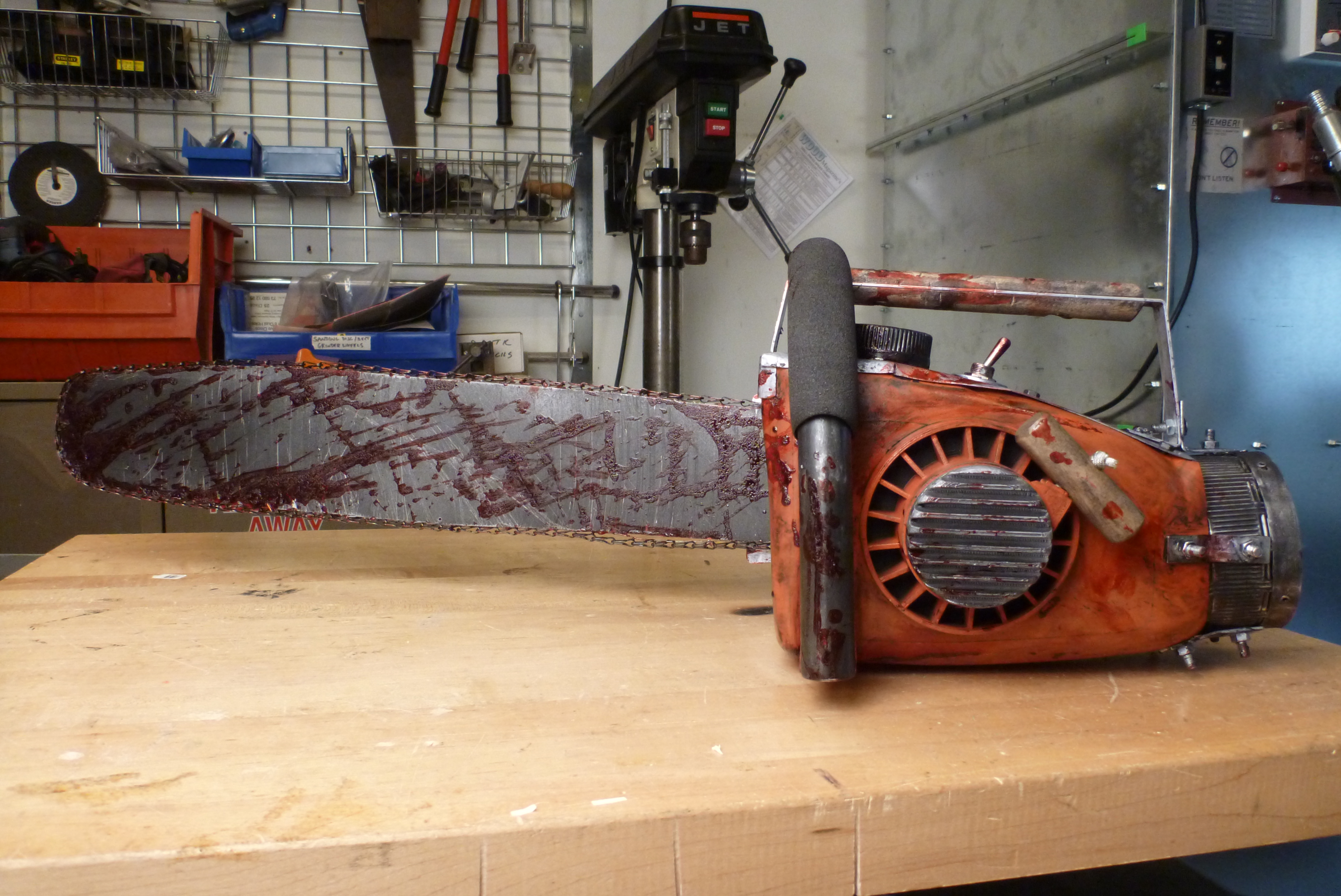 Evil Dead Chainsaw Grill