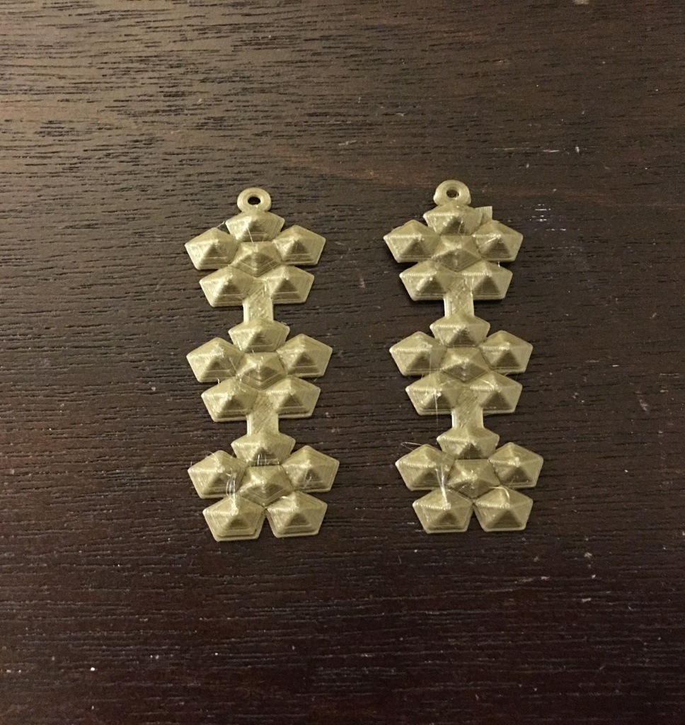 Diamond Flower Earrings