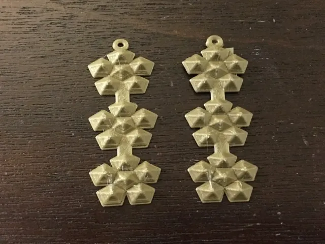Diamond Flower Earrings