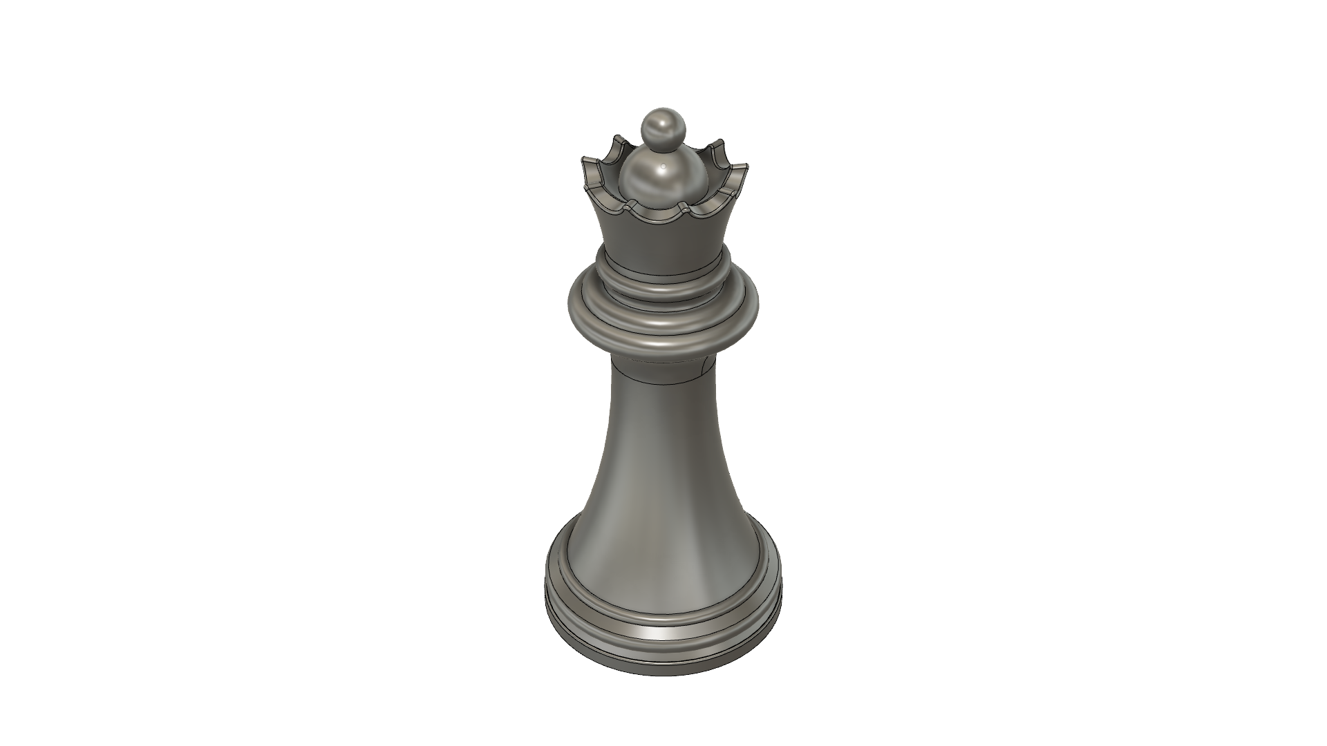 Miniatura 2 do modelo 3D Salt Shaker Queen