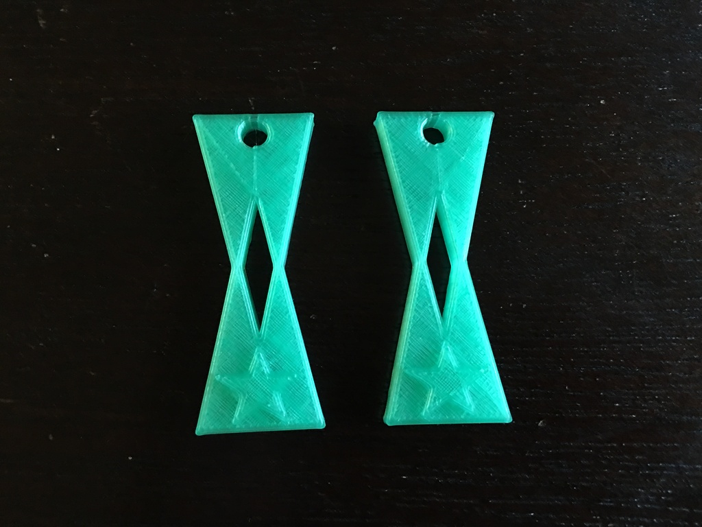 Four Triangles Earrings
