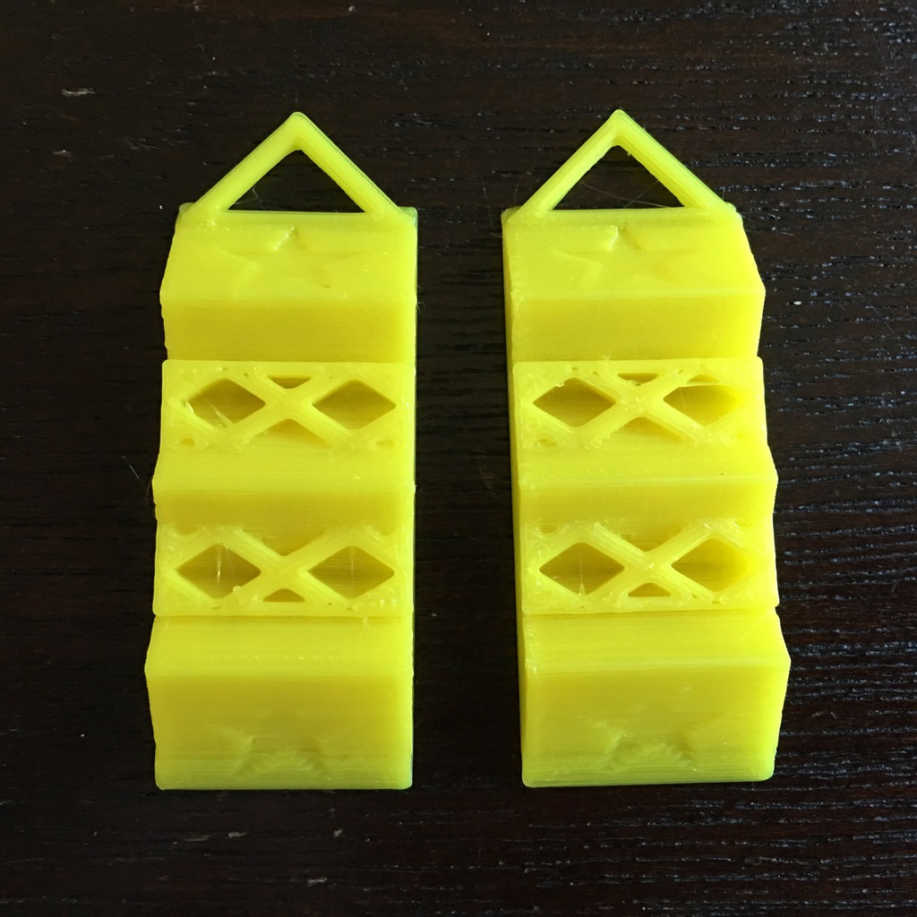 Three Triangles Earrings