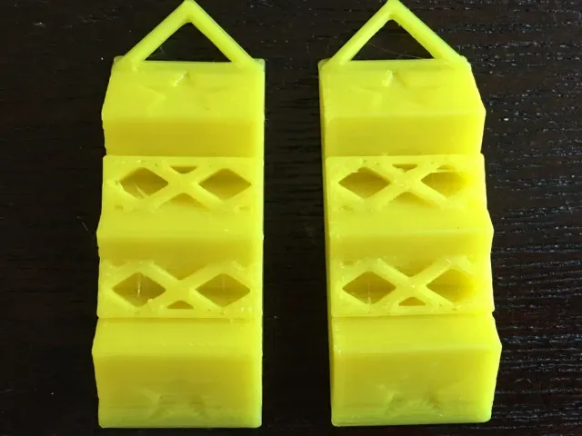Three Triangles Earrings