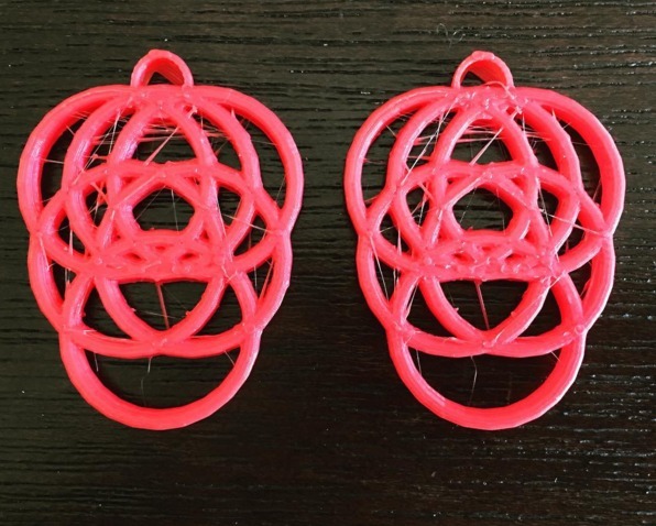 Multiple Rings Earrings