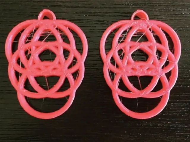 Multiple Rings Earrings