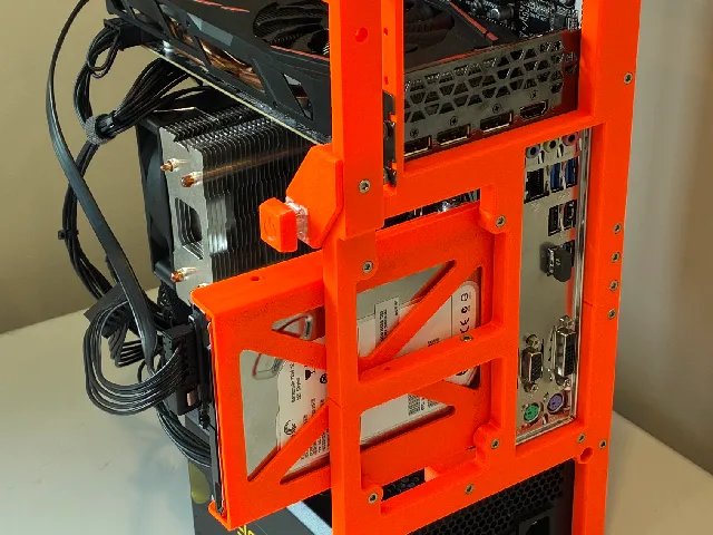 Versatile mATX PC Rack