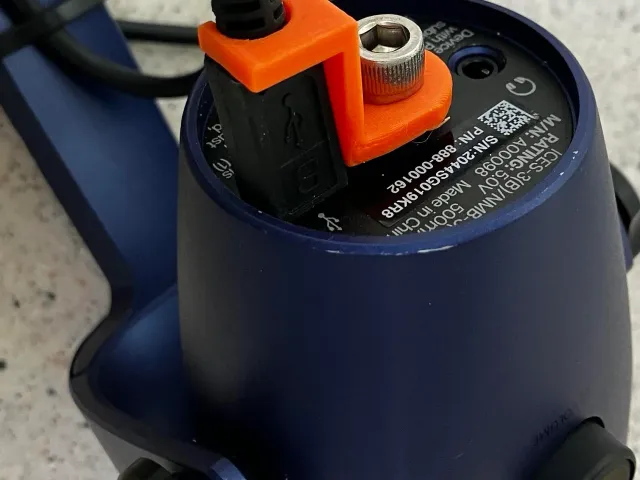 Blue Yeti-Nano USB cable strain relief