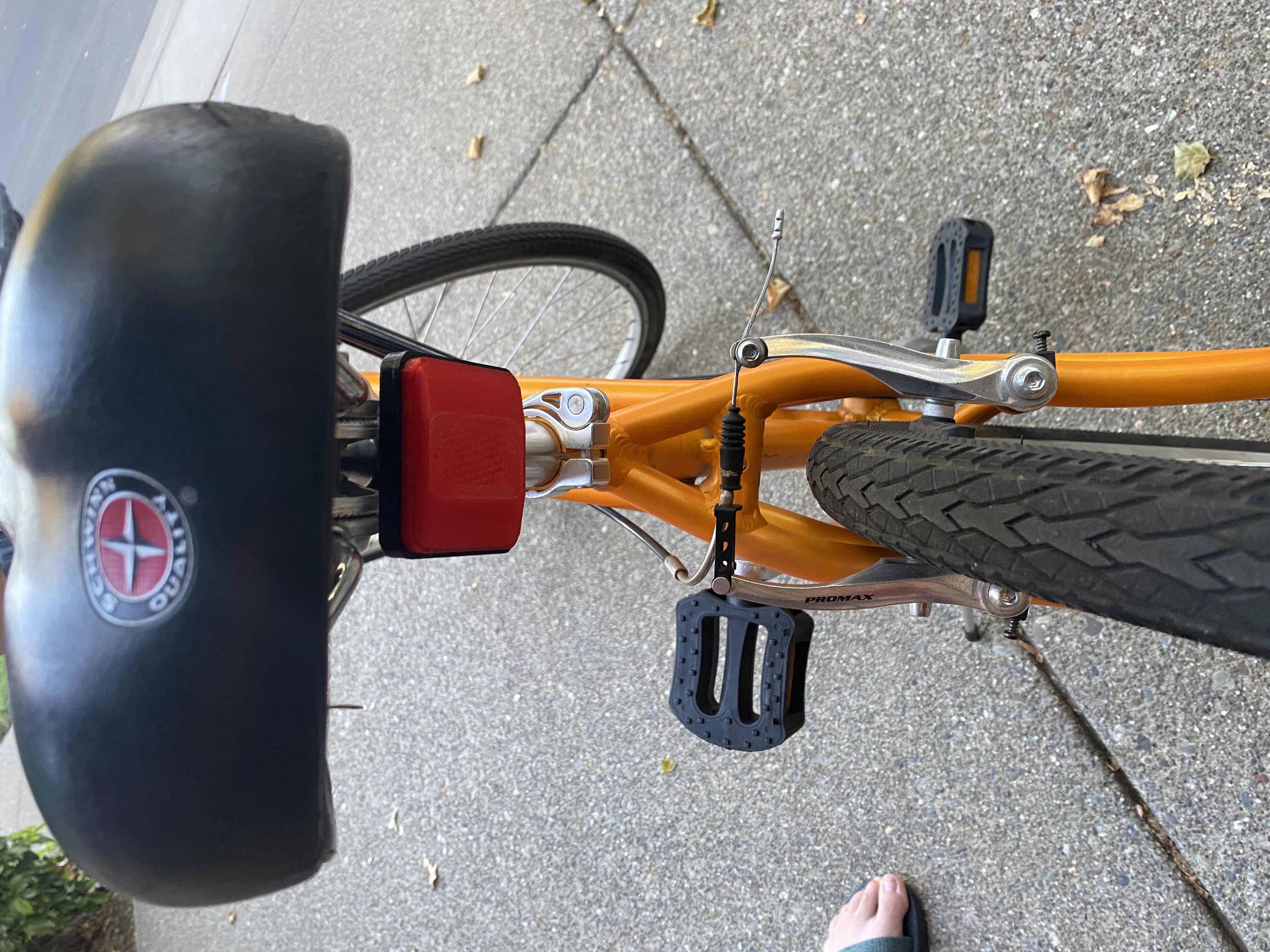 Bike Reflector Hidden AirTag