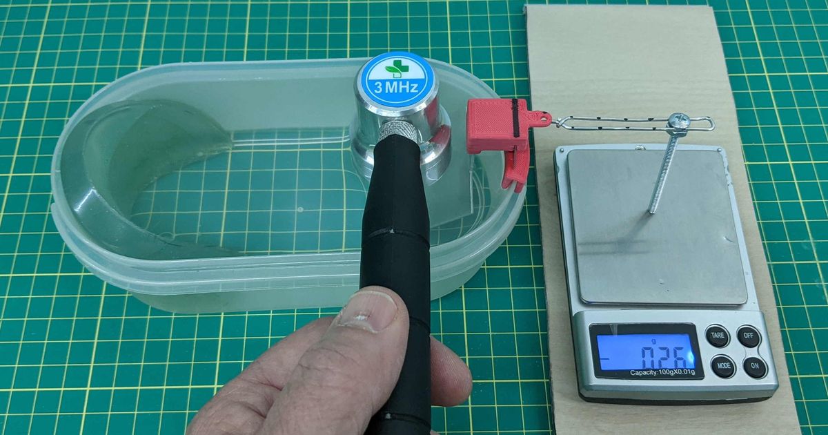 Therapeutic Ultrasound Power Meter (Radiation Force Balance) by Klave