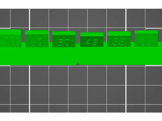 Unidirectional Quick Overhang Test Part