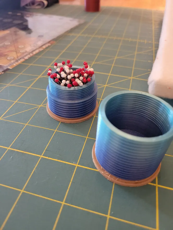 Sewing Pin Container by Will