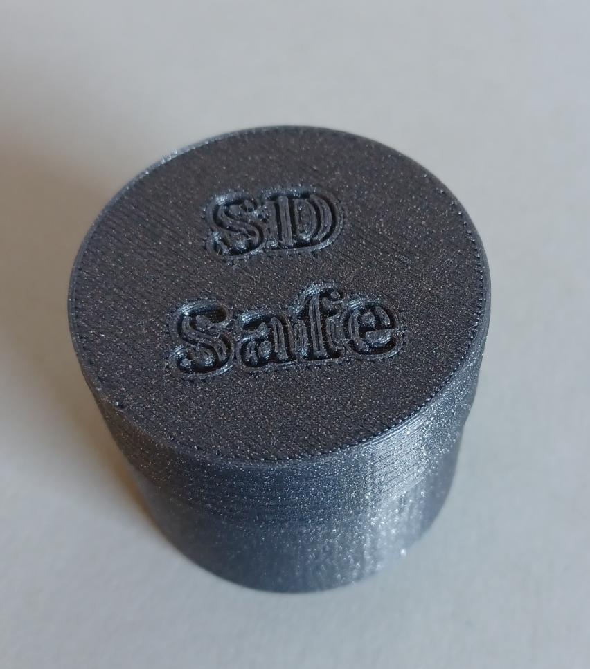 SD Card safe container