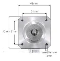 NEMA 17 negative holes for prusaslicer shape gallery