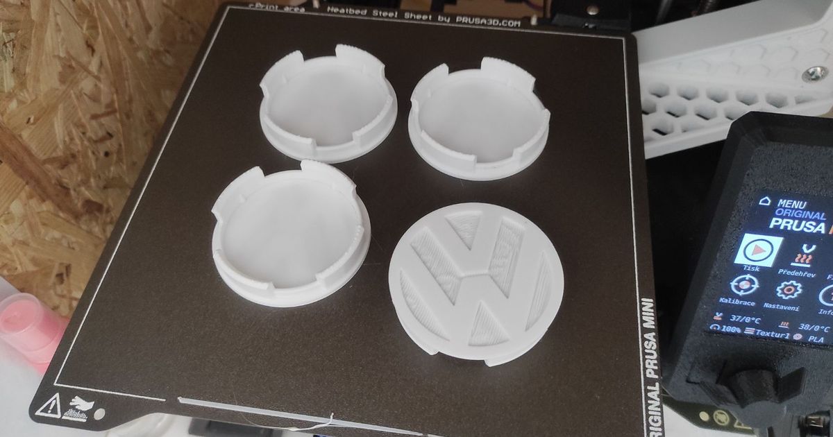 Wheel center cap by TomasH Download free STL model