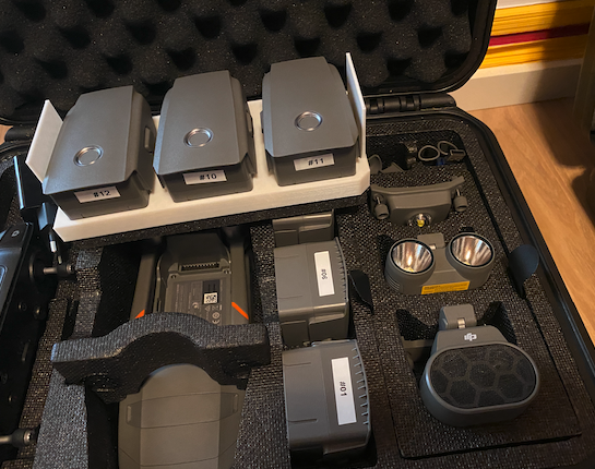 Akkufach für DJI Mavic 2 Enterprise Advanced (M2EA) by Mark Schuette