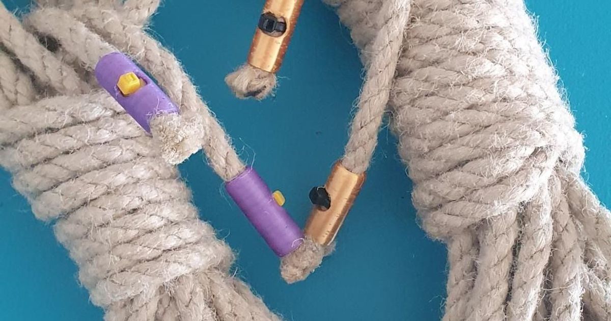 Aglets for 6mm rope by Jose de Graaf Download free STL model