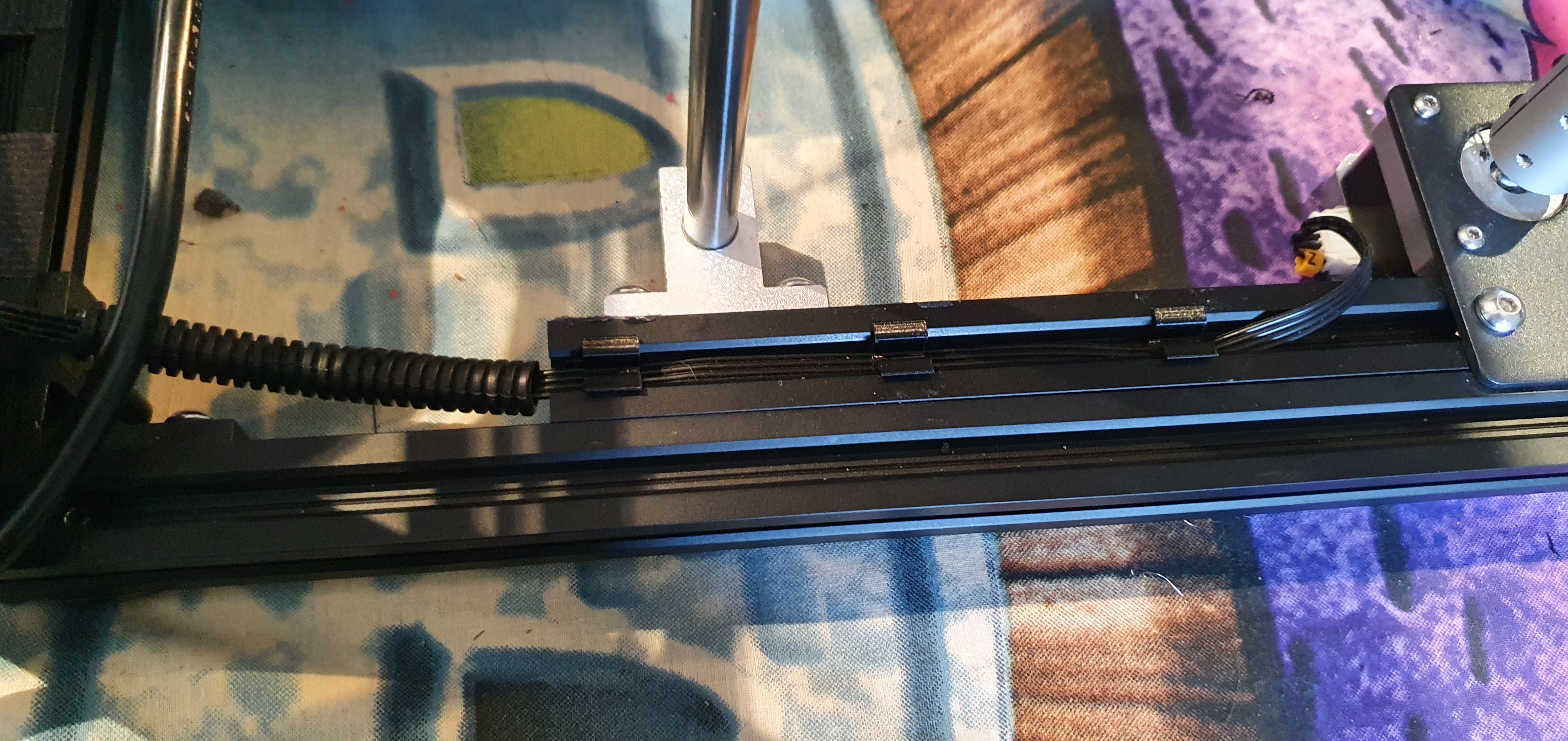Miniatura 5 do modelo 3D Ender 5 Plus Cable Management Clips