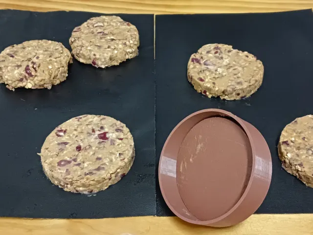 OpenSCAD - Hamburger patty press