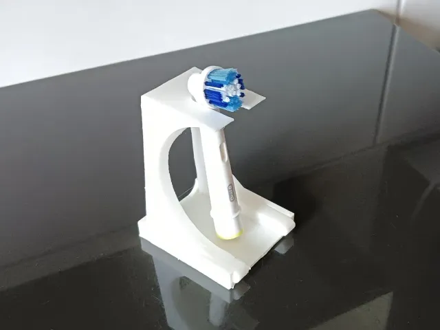 OpenSCAD - Oral-B Replacement Brush Heads stand