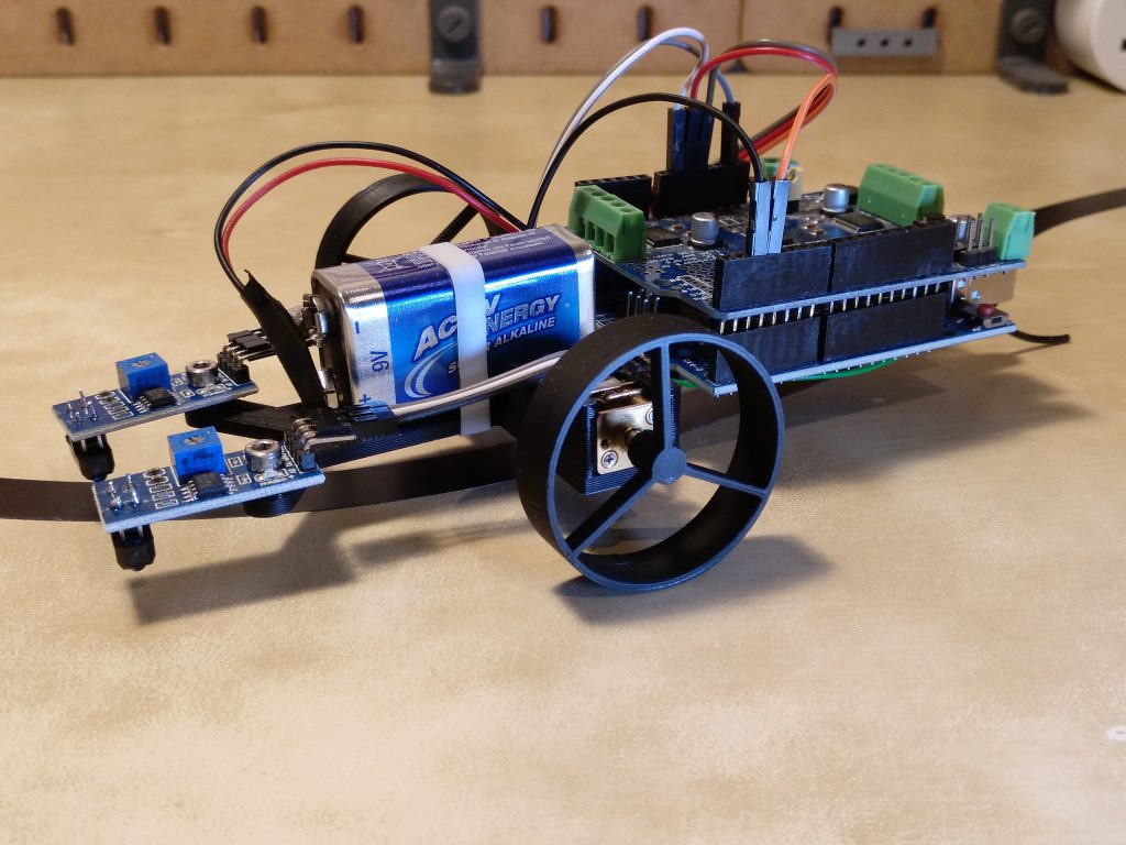 Nanofriedrich, the little experimental robot