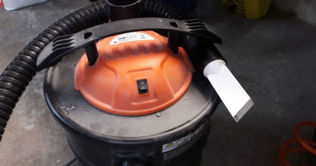 My Customized vacuum cleaner nozzle for Quigg Ash vacuum cleaner v3 by