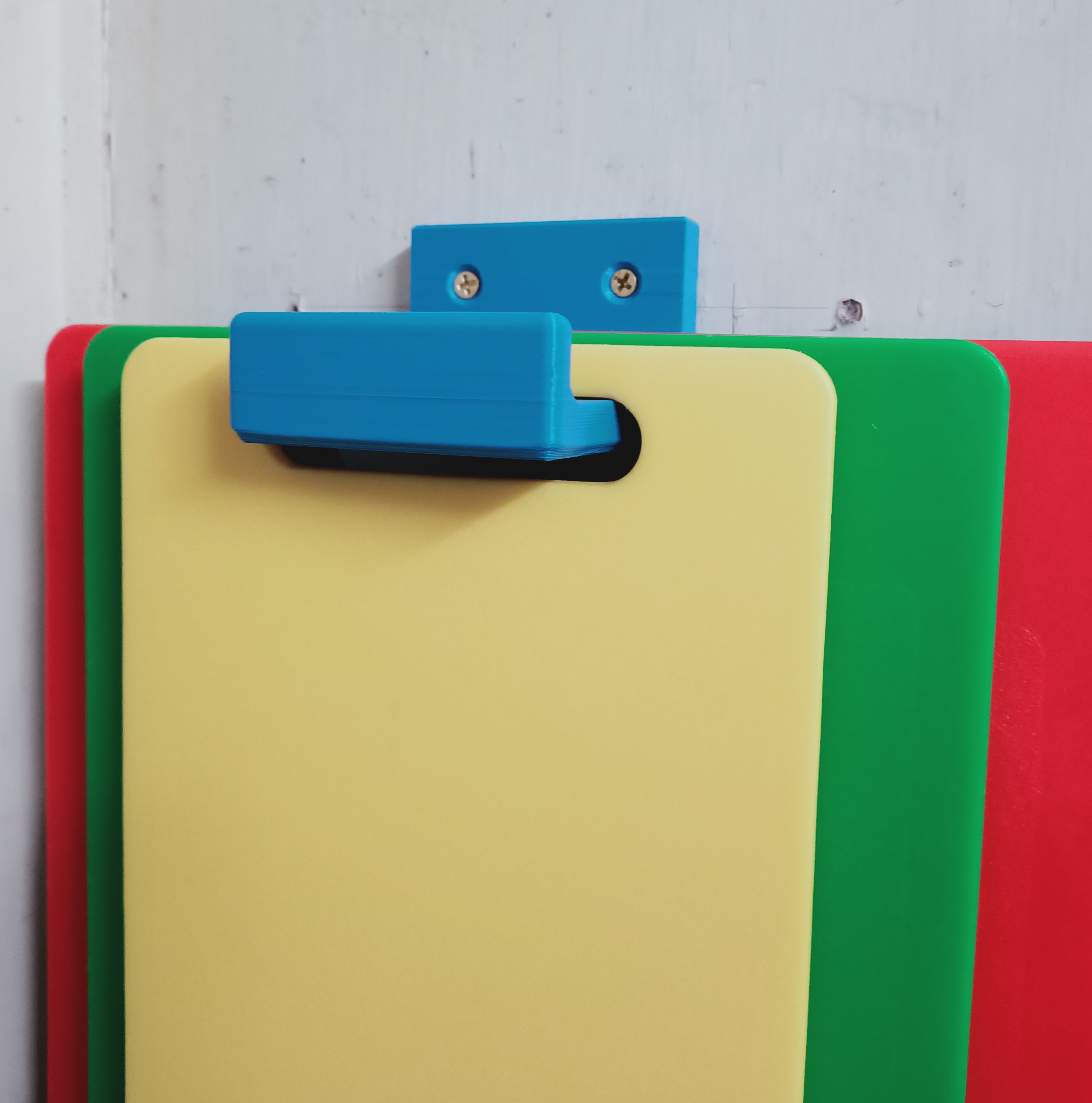 Cutting Board Wall Holder by Cathy O'Malley Download free STL model