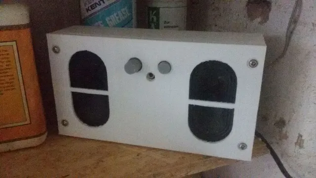 Case for PC Stereo Speaker