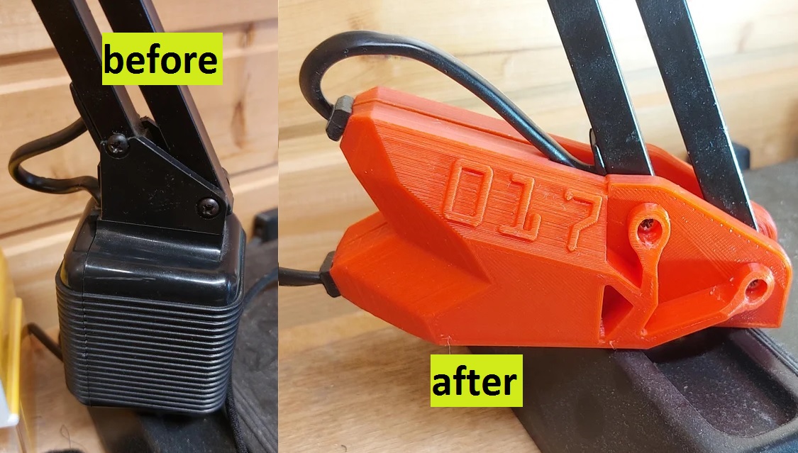 desk lamp base replacement KD-017A