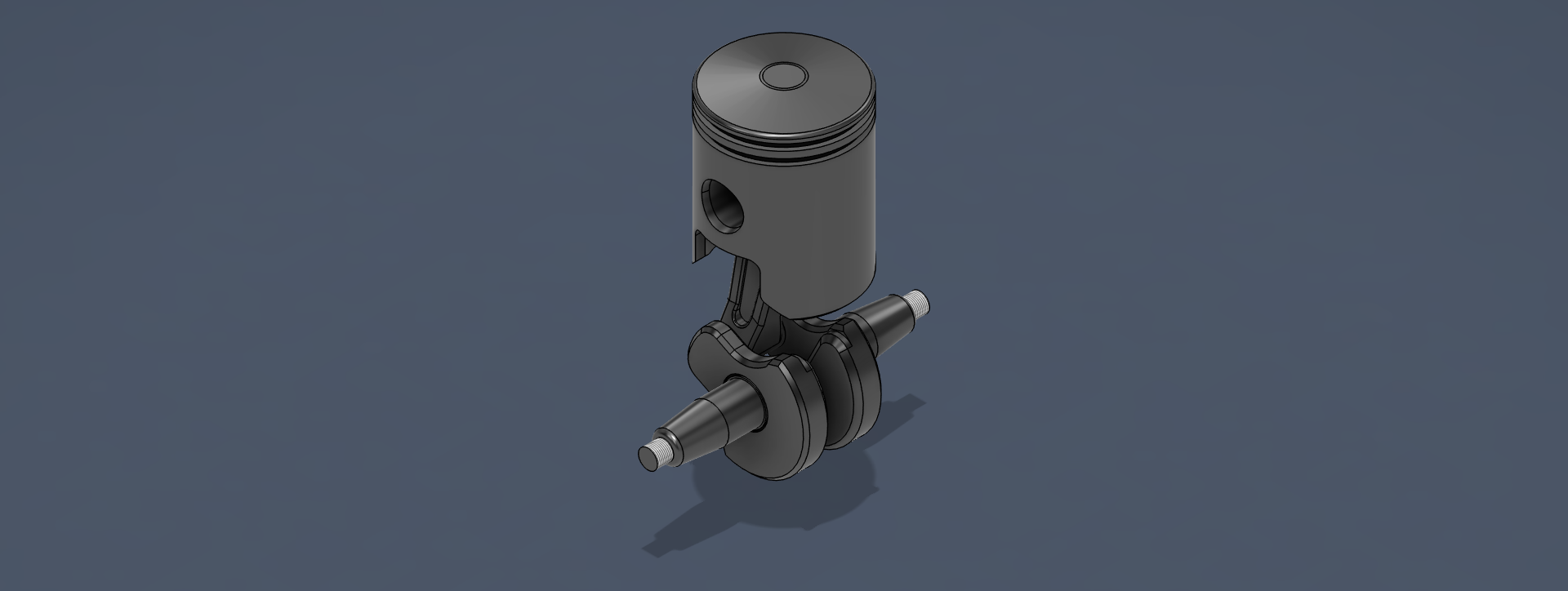 50cc piston and crankshaft