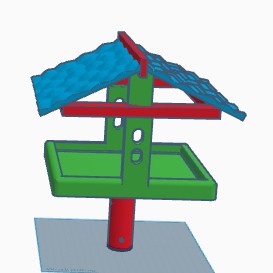 garden bird table