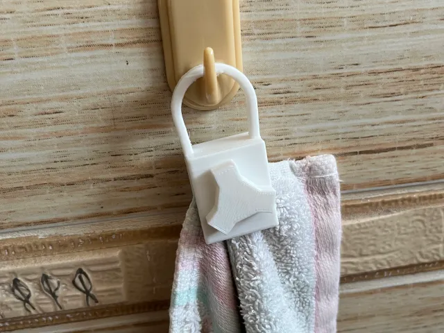 Towel hook holder