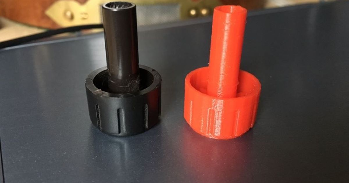 Vintage radio knob by Kees Ricken Download free STL model