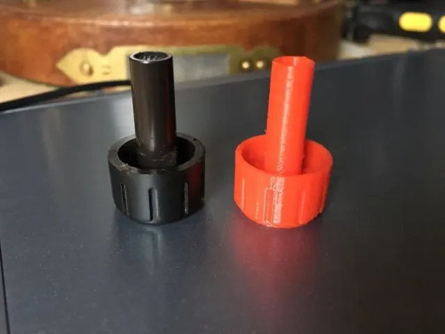 Vintage radio knob