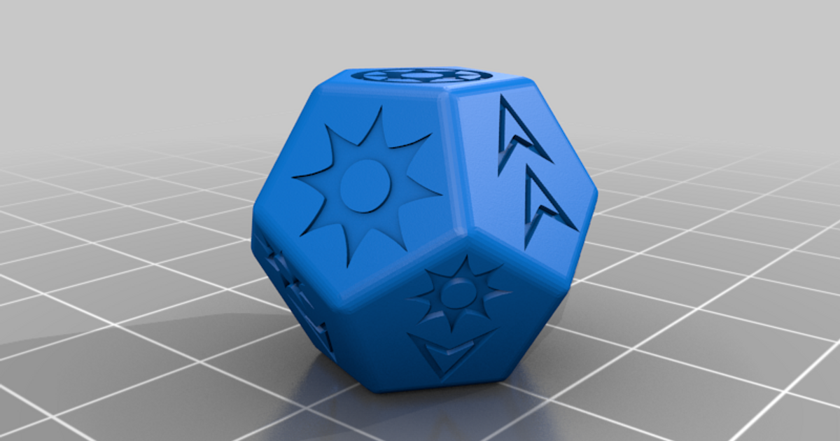 Genesys Dice by DrainSmith | Download free STL model | Printables.com