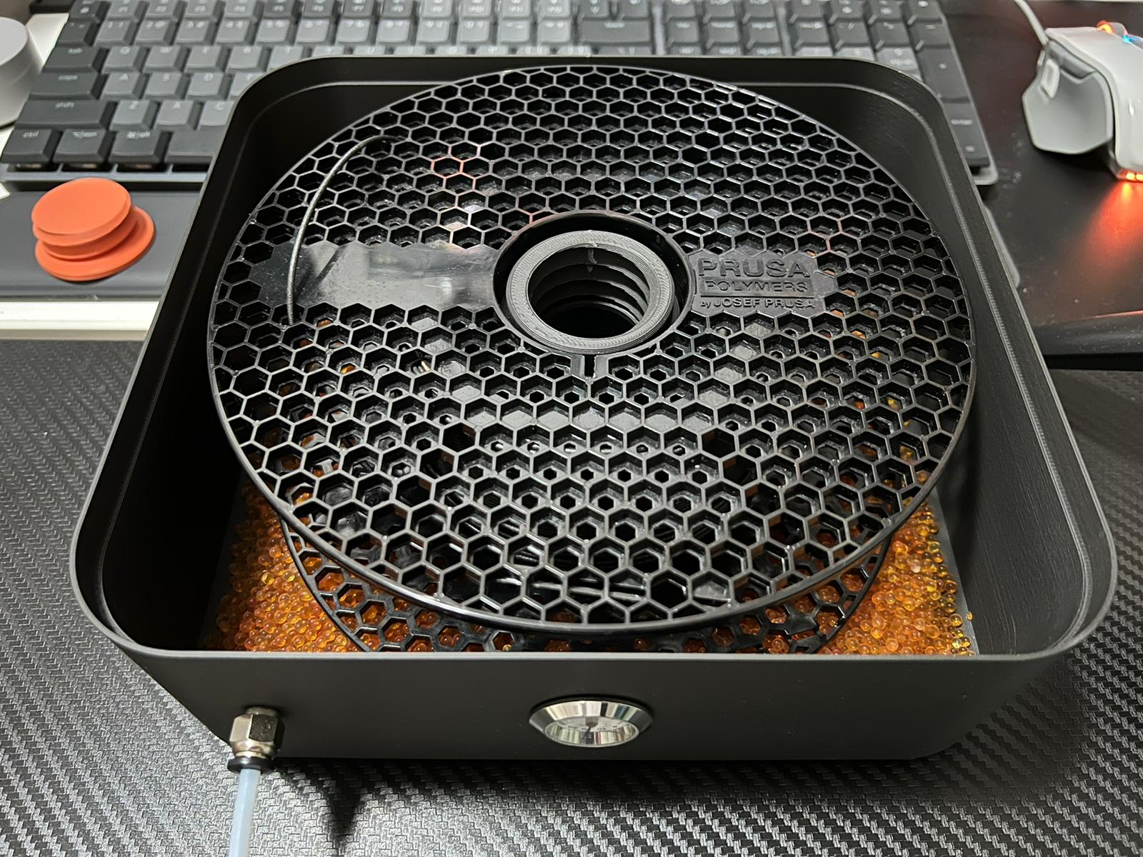 3D printed Filament Dry Box by Sumjai Download free STL model 3D printed Filament Dry Box by Sumjai Download free STL model