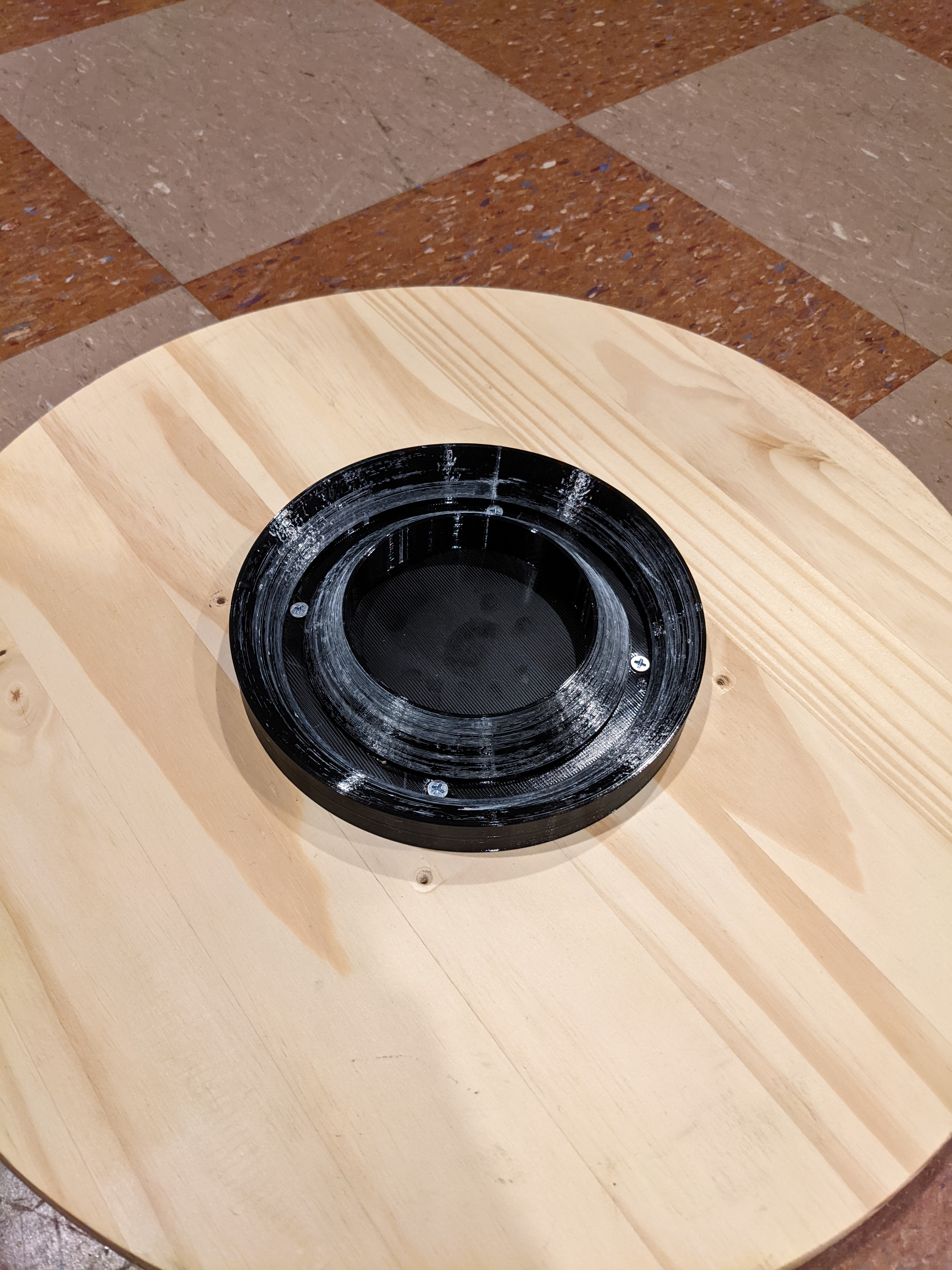 Friction Bearing for Rocker Box / Dobsonian Mount 3D model thumbnail