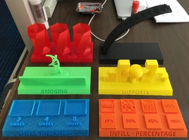 3D Printing Terminology Visual Displays