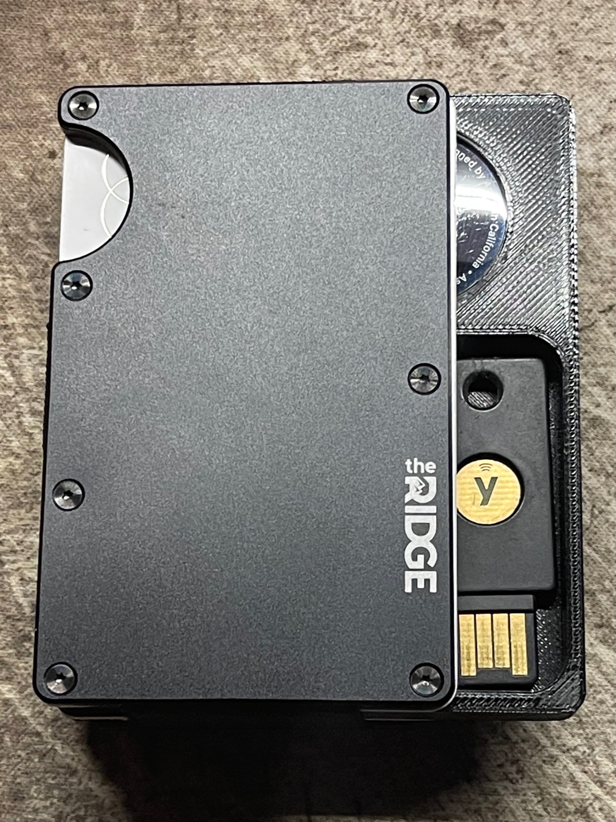 Ridge wallet Airtag insert by TwistedSocks Download free STL model