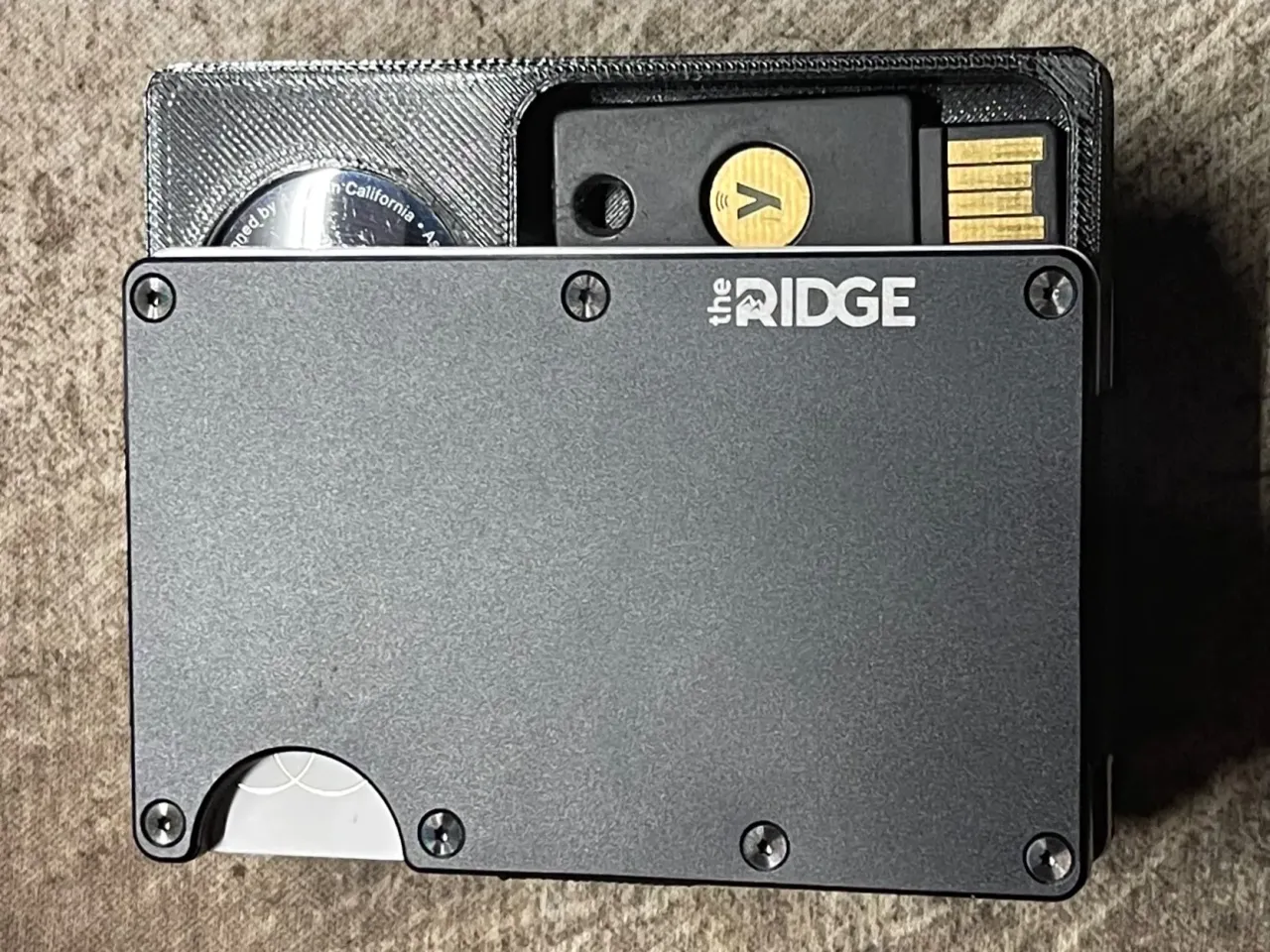 STL file Ridge Wallet JTEE3D AirTag Holder 📱・3D printable model to  download・Cults