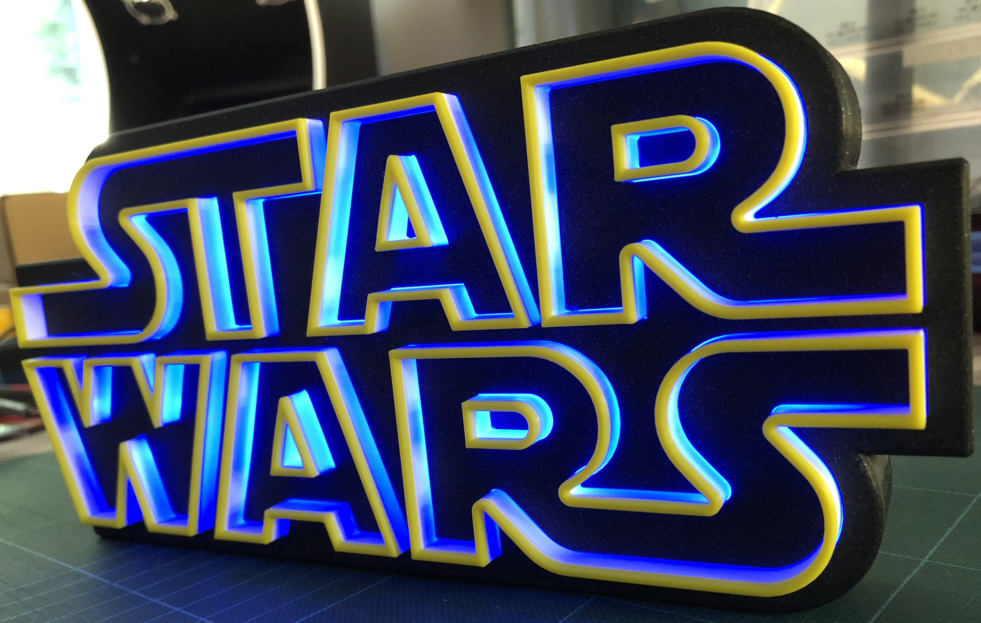 Miniatura 13 do modelo 3D STAR WARS Light Sign