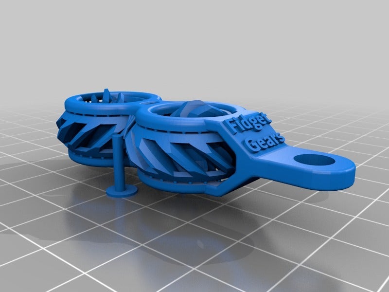 Fidget Gears V2 Keychain Print In Place por KasinatorHH | Descargar ...