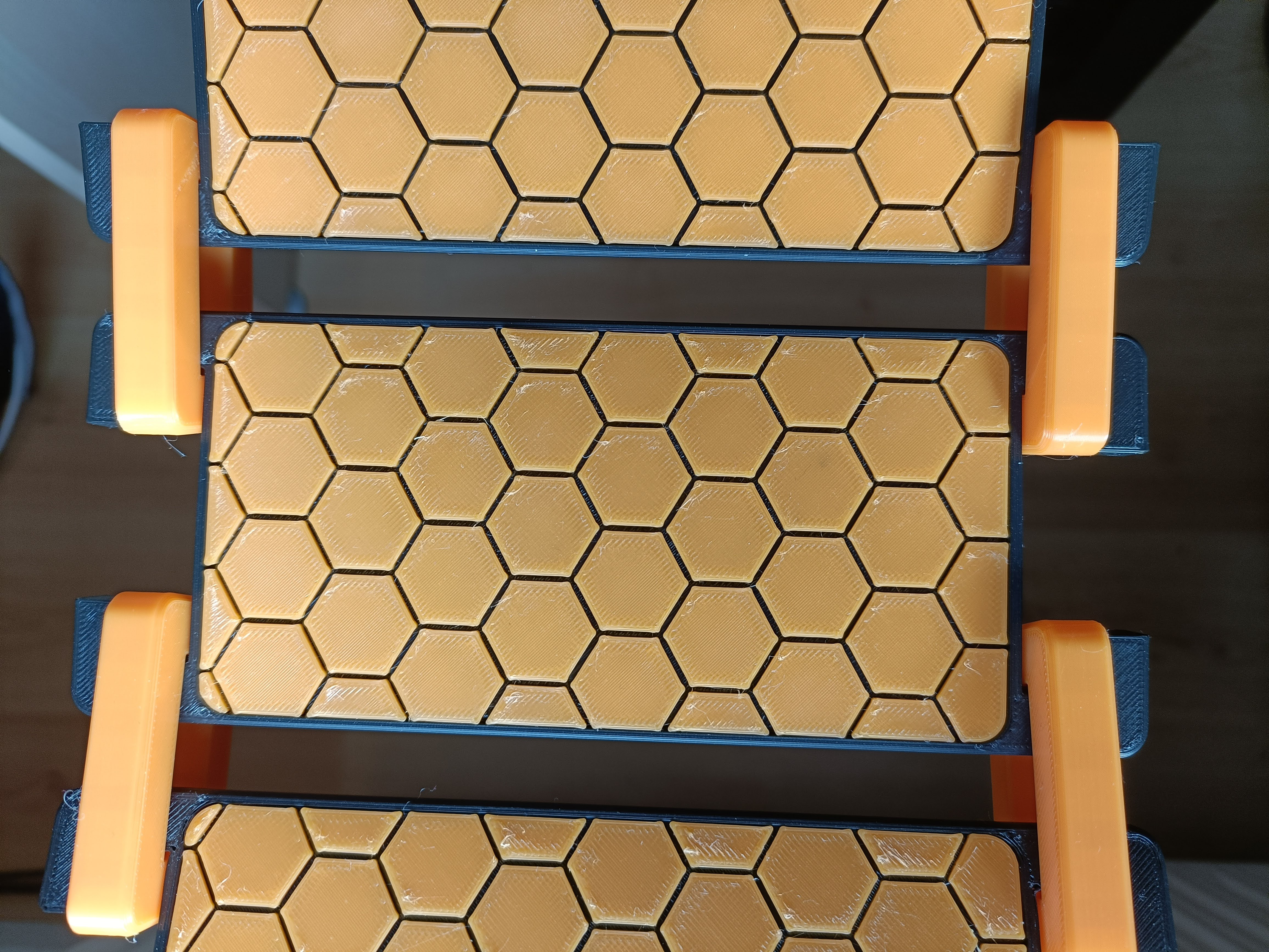 cat walking bridge - honeycomb plate remix