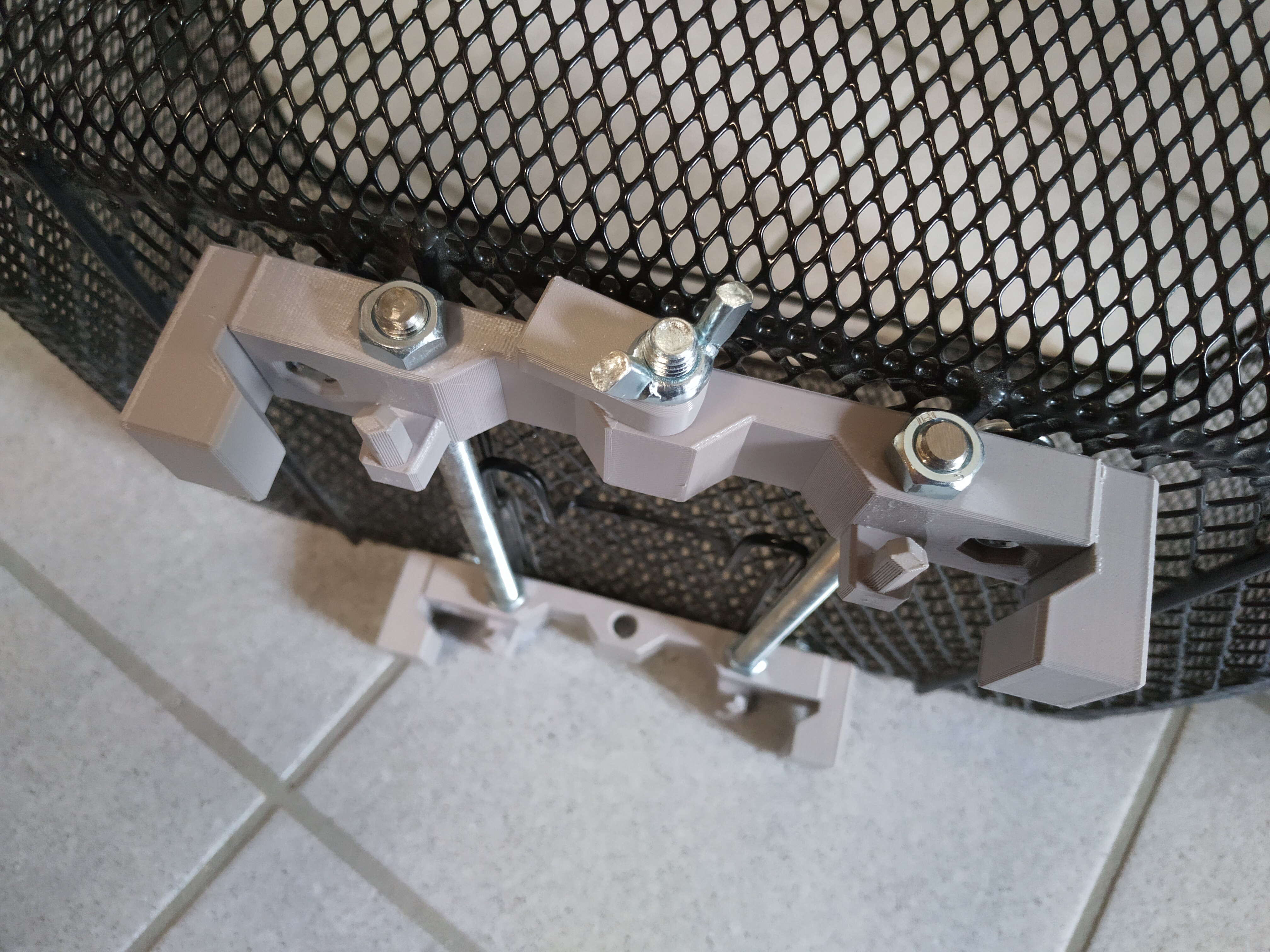 Racktime Umbausatz für alten Fahrradkorb - Bike basket conversion kit