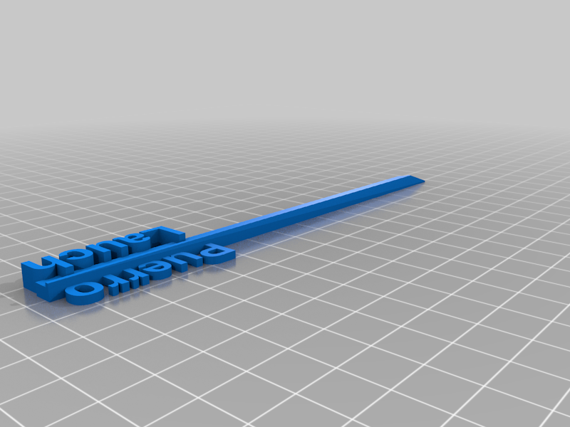 Miniatura 3 do modelo 3D Plant Label customizable