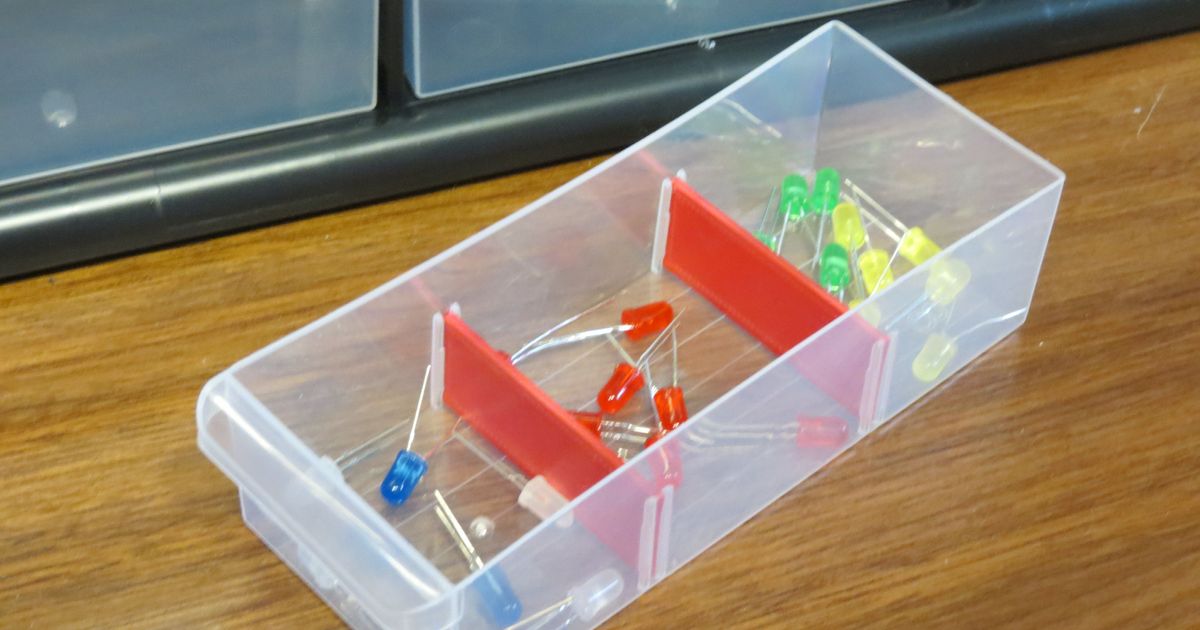 Craftsman bin dividers by Lazer Download free STL model