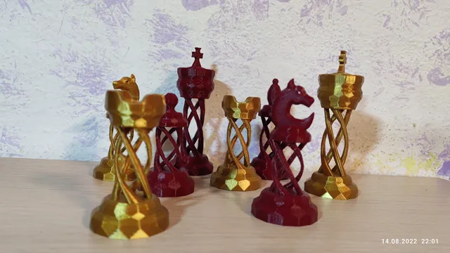Modern chess figures