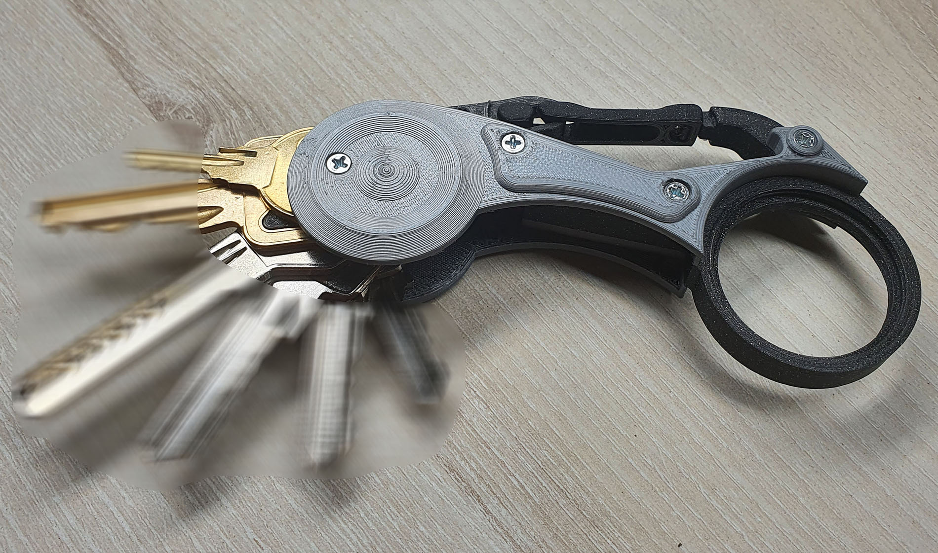 Keys Organizer with hidden AirTag by Artur Rożek Download free STL